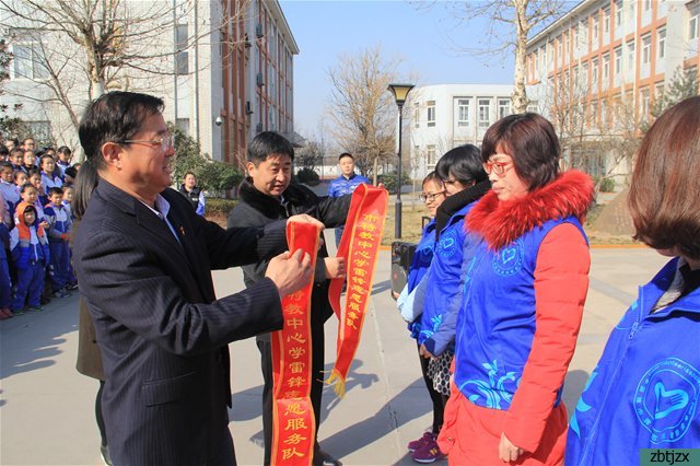 我?！扒啻褐驹感?，共筑中國夢”學(xué)雷鋒志愿服務(wù)活動啟動