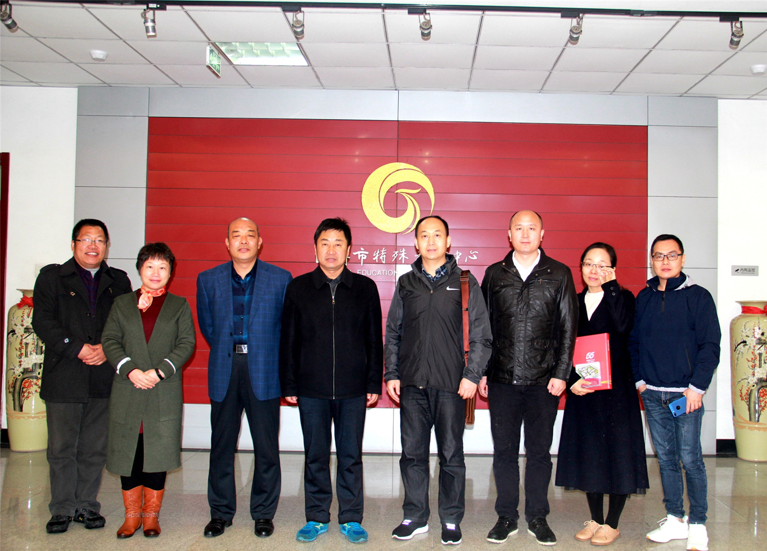 廣東佛山啟聰學?？疾靾F來校參觀調(diào)研