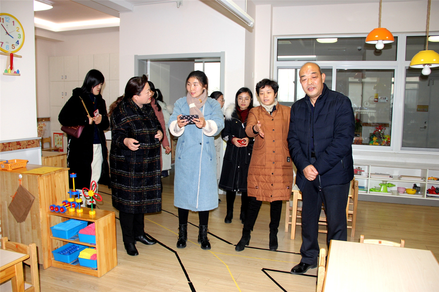 市特教中心教師走進(jìn)淄博市實驗幼兒園開展交流參觀活動