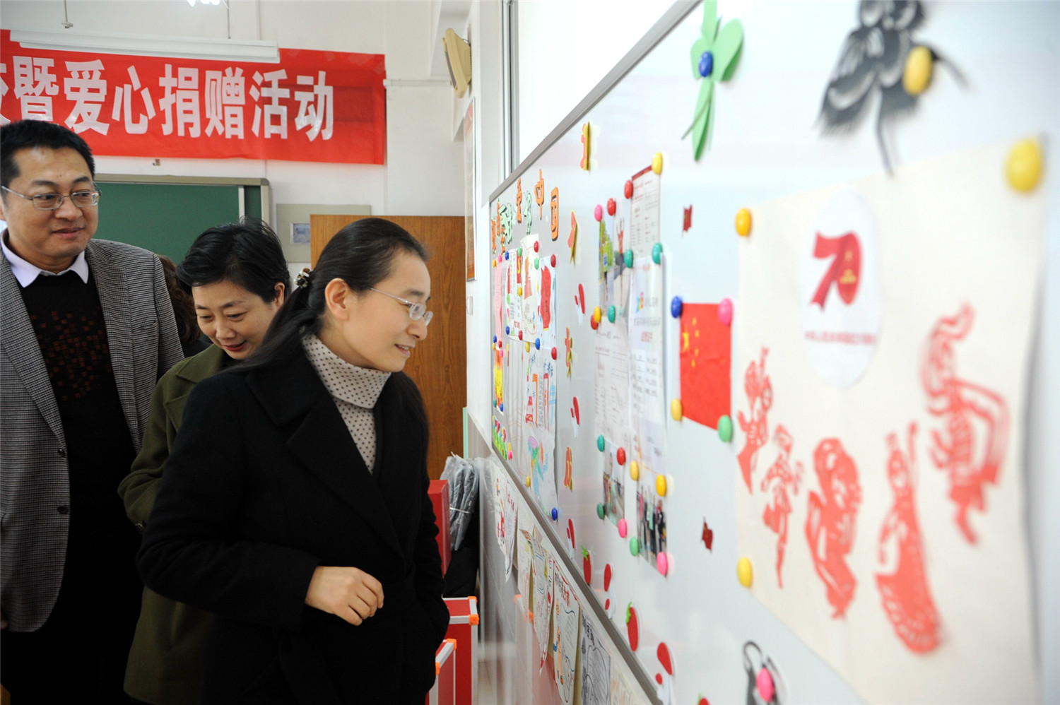 九三學社 市人防辦走進市特教中心