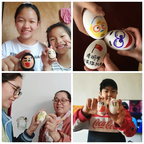 弘揚傳統(tǒng)習(xí)俗　共享清明“畫蛋—碰蛋”文化