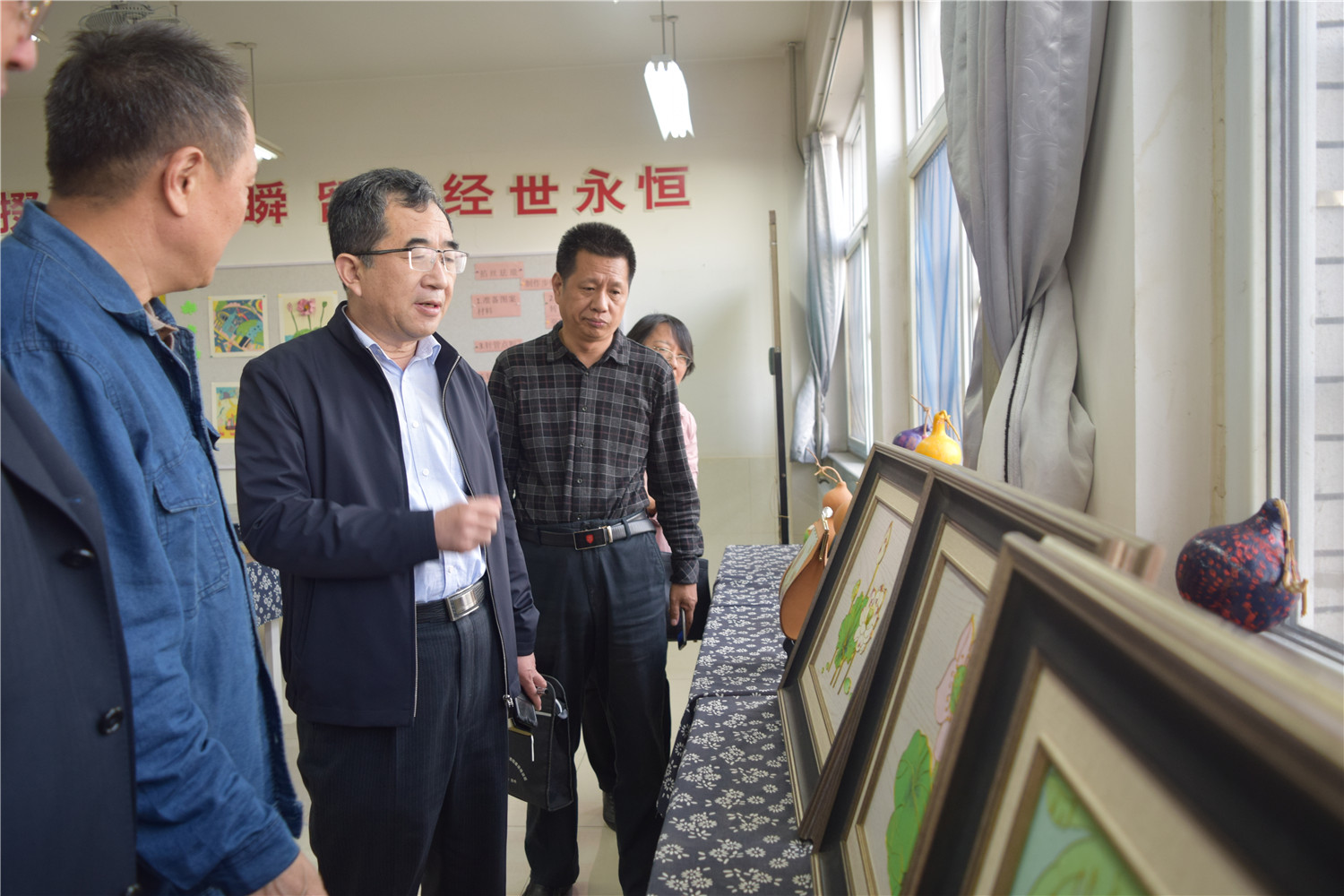 淄博市職業(yè)教育教研室領(lǐng)導(dǎo)來我校調(diào)研