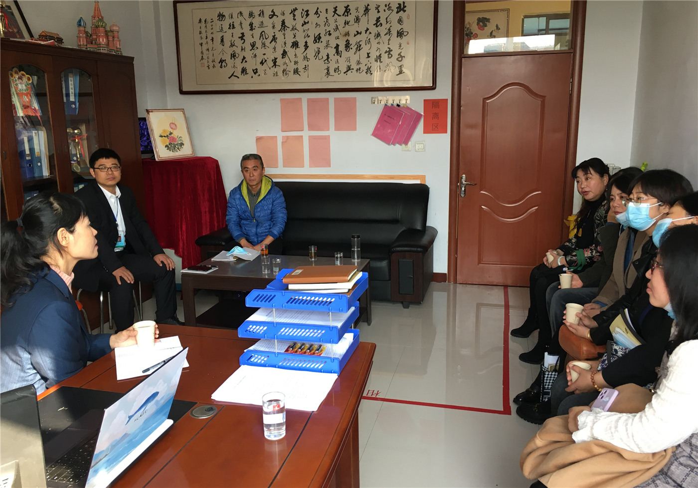 聽課研討促成長(zhǎng)，普特融合共進(jìn)步