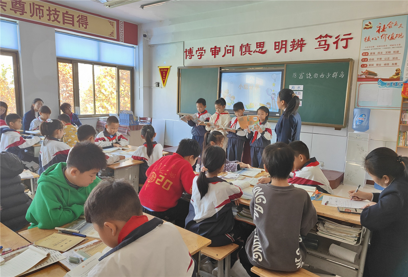 聽課研討促成長(zhǎng)，普特融合共進(jìn)步