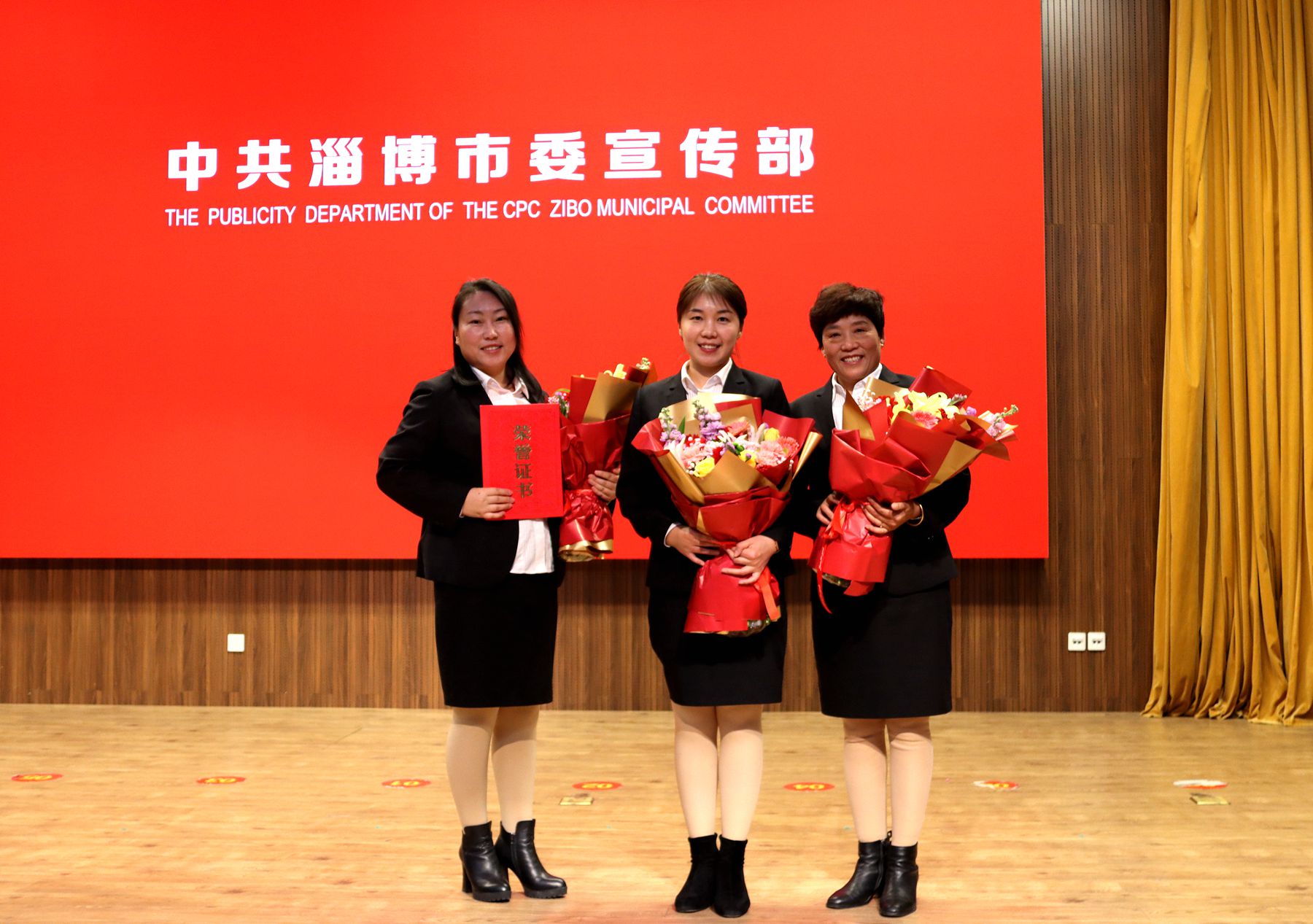 喜報：市特教中心手語志愿隊當(dāng)選2021“感動淄博”年度人物