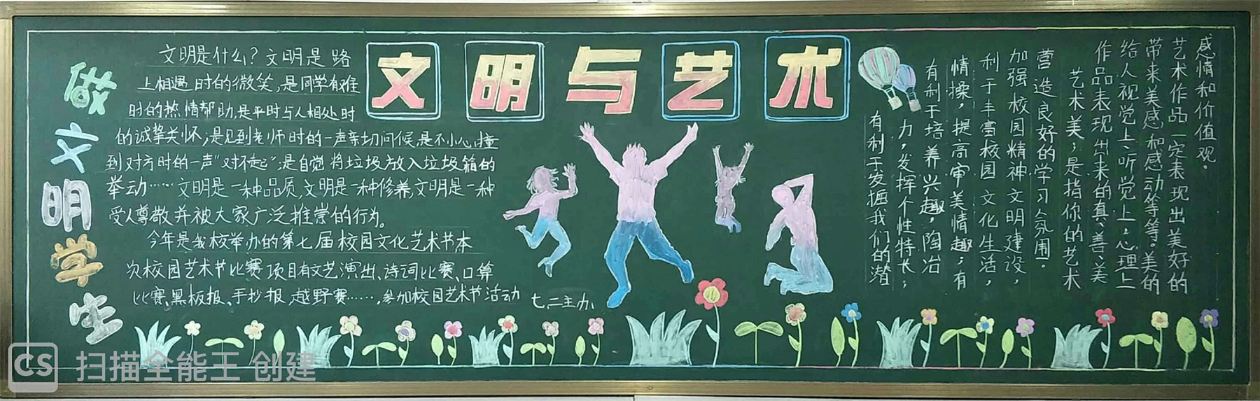 聽障部學(xué)生黑板報(bào)欣賞