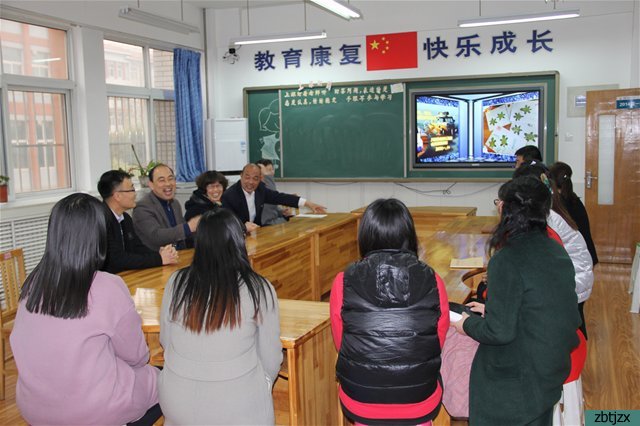 高新區(qū)教育中心領導到校看望慰問培智師生