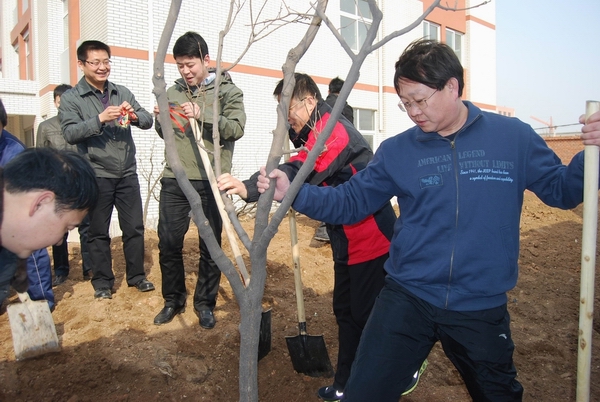 "攜手共建綠色家園”活動(dòng)在淄博特教中心舉行